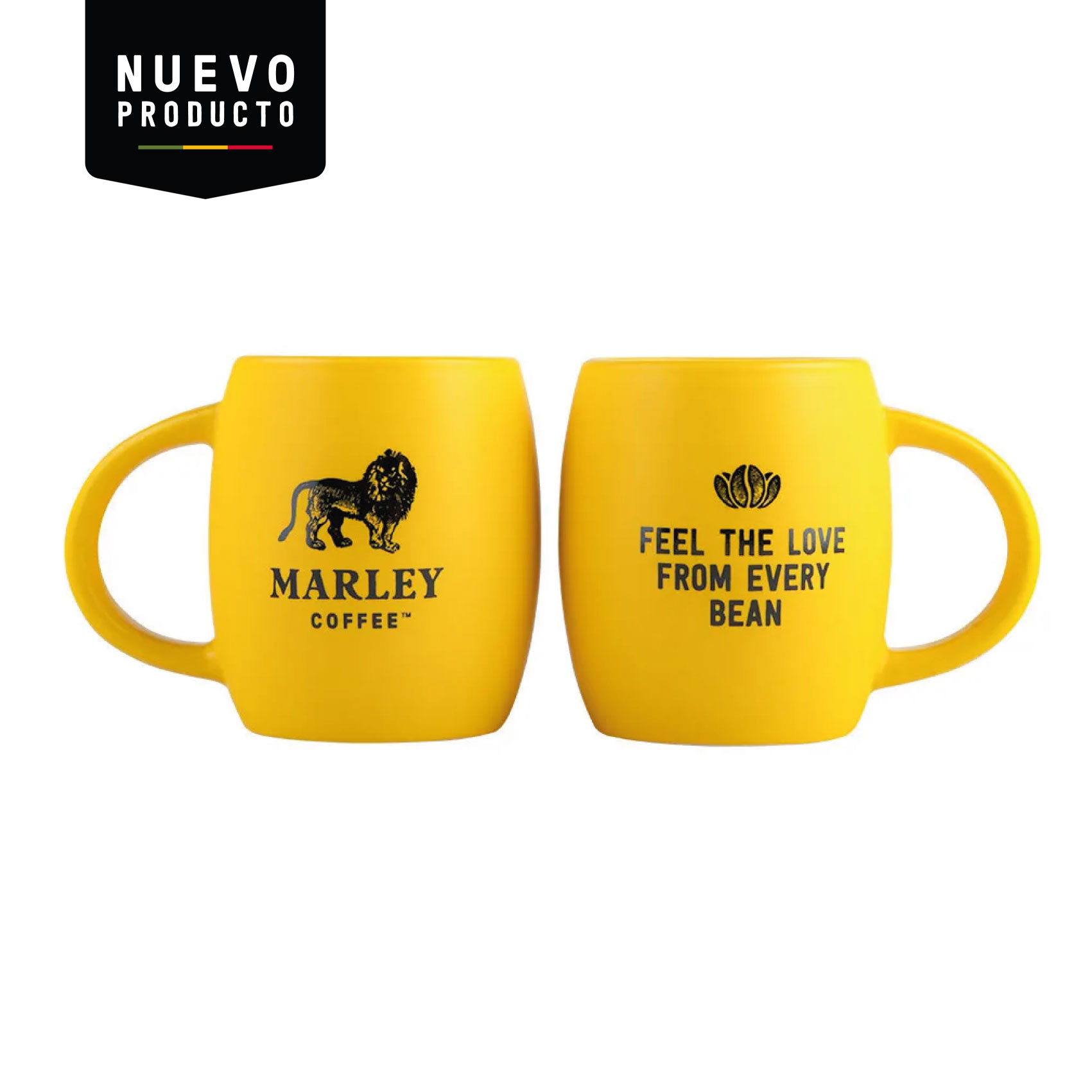 Set 2 Mini Marley Mugs Amarillo